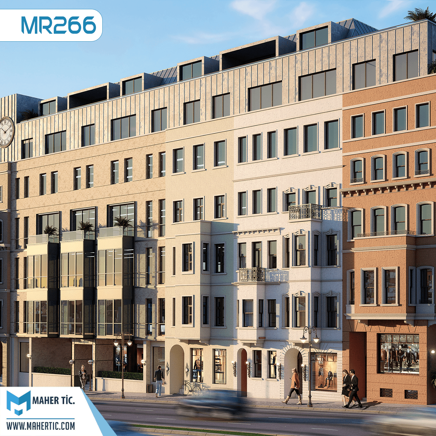 في مركز اسطنبول مشروع MR266 في تقسيم
