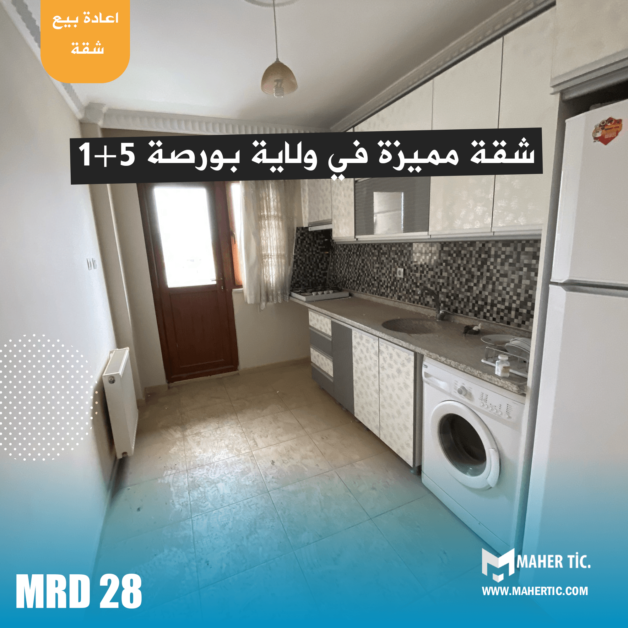 شقة مميزة في ولاية بورصة 5+1 MRD28